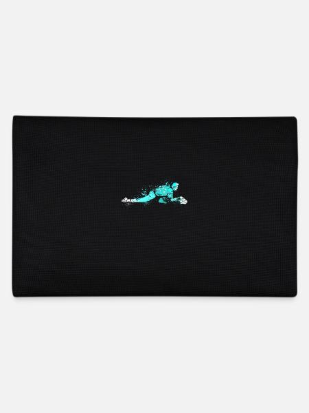 Splash Art Sports d’hiver Curling sur glace - Trousse - noir - Dos