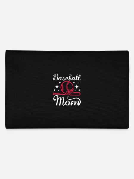 Fête des mères Maman Baseball Maman - Trousse - noir - Dos