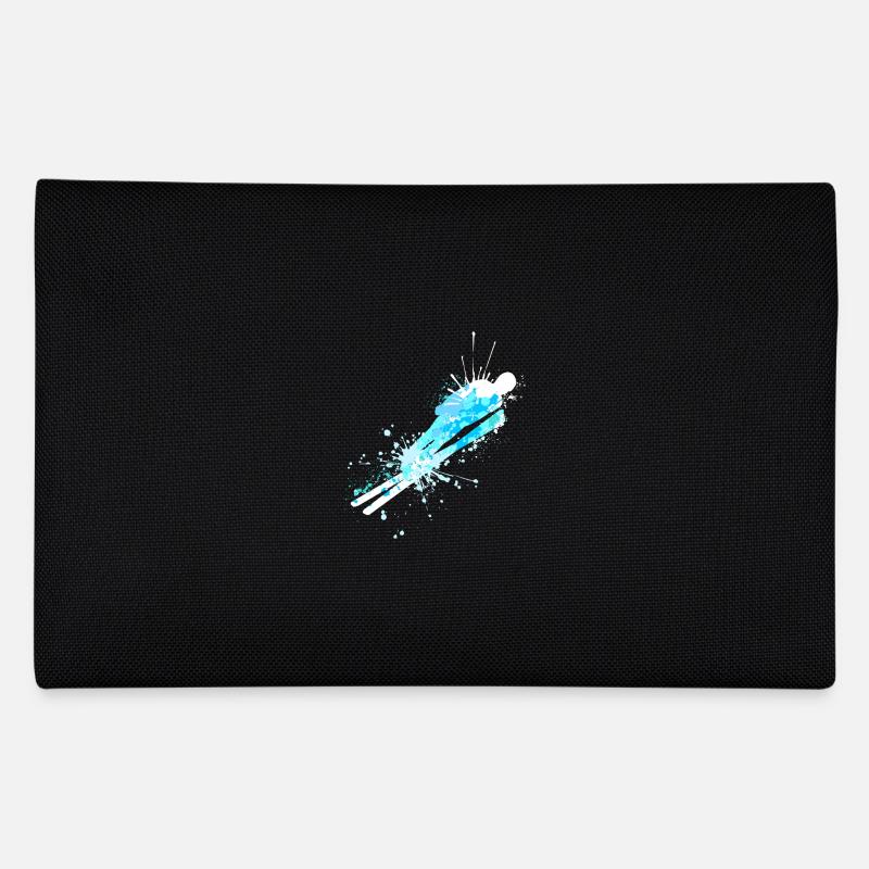 Splash Art Winter Sports Skiing Ski jumping Pencil Case
