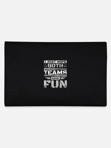 J’espère juste que les deux équipes auront du plaisir à jouer au baseball. - Trousse - noir - Dos
