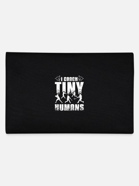 J’entraîne un entraîneur de baseball de petits humains - Trousse - noir - Dos