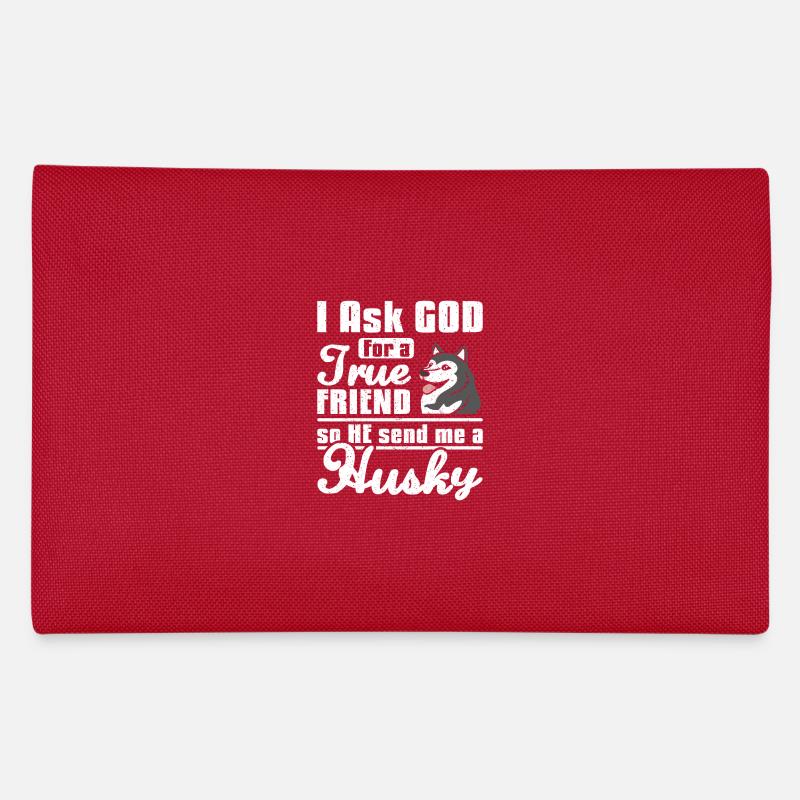 God send me a siberian husky Federtasche