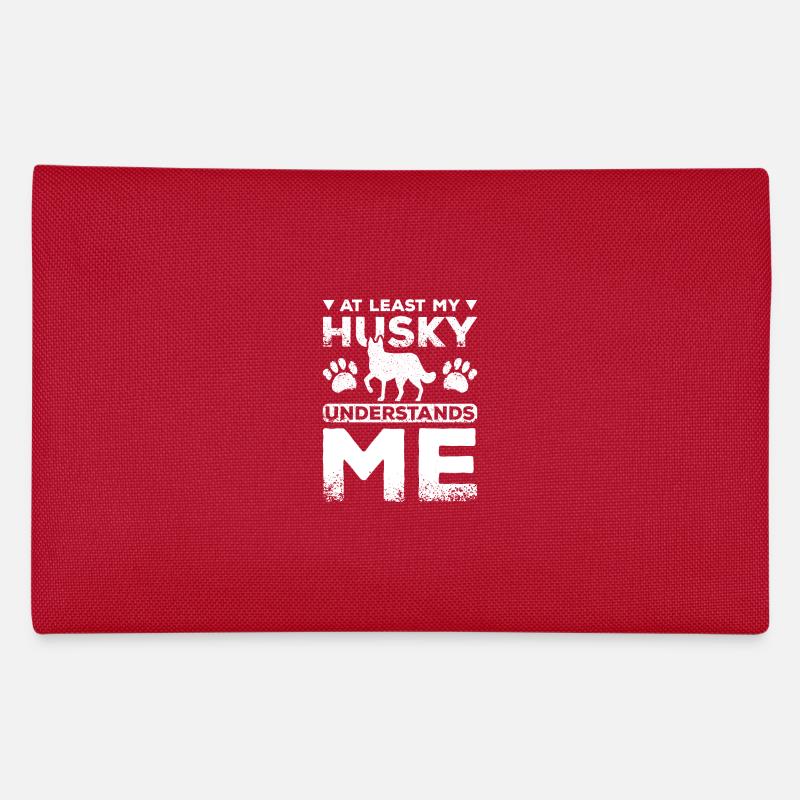 At least my siberian husky understands me Federtasche