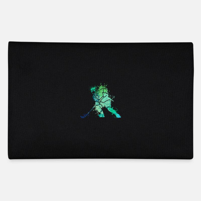 Cool Splash Art Joueur de hockey sur glace Trousse