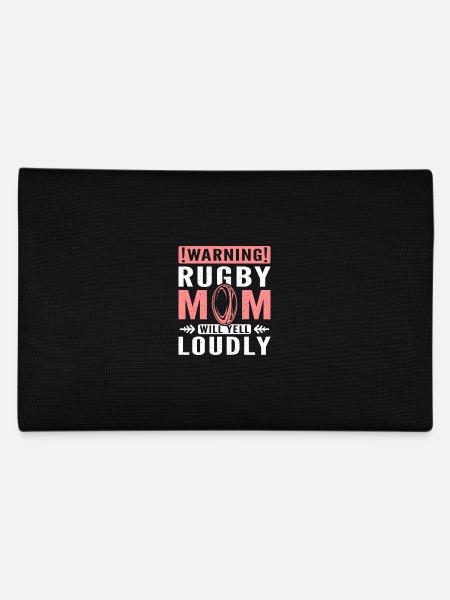 Rugby mom will yell loudly - Federtasche - Schwarz - Hinten
