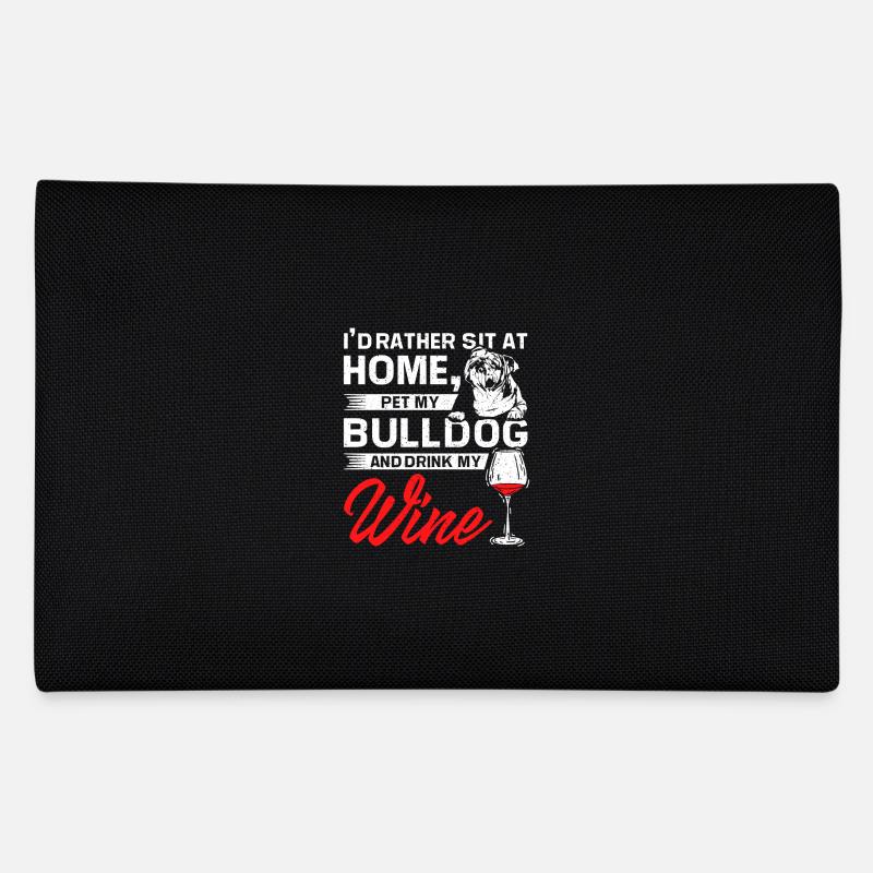 Sit at home, pet my bulldog and drink wine Pencil Case