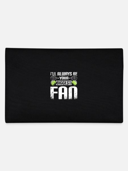 Je serai toujours votre plus grand fan de tennis - Trousse - noir - Dos