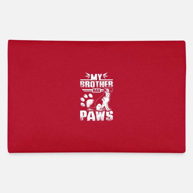 My brother has paws german shepherd Federtasche