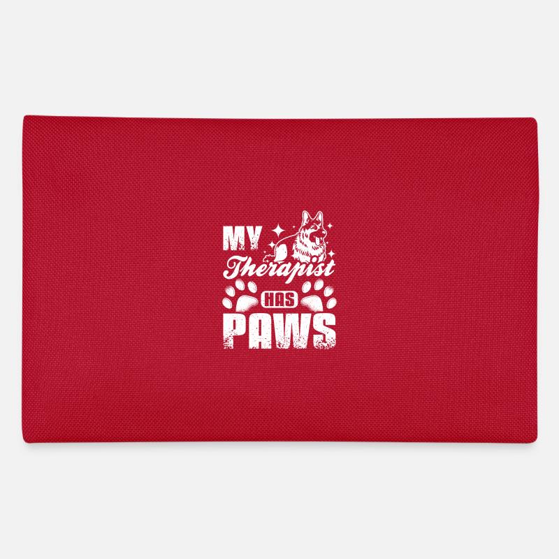 My therapist has paws german shepherd Federtasche