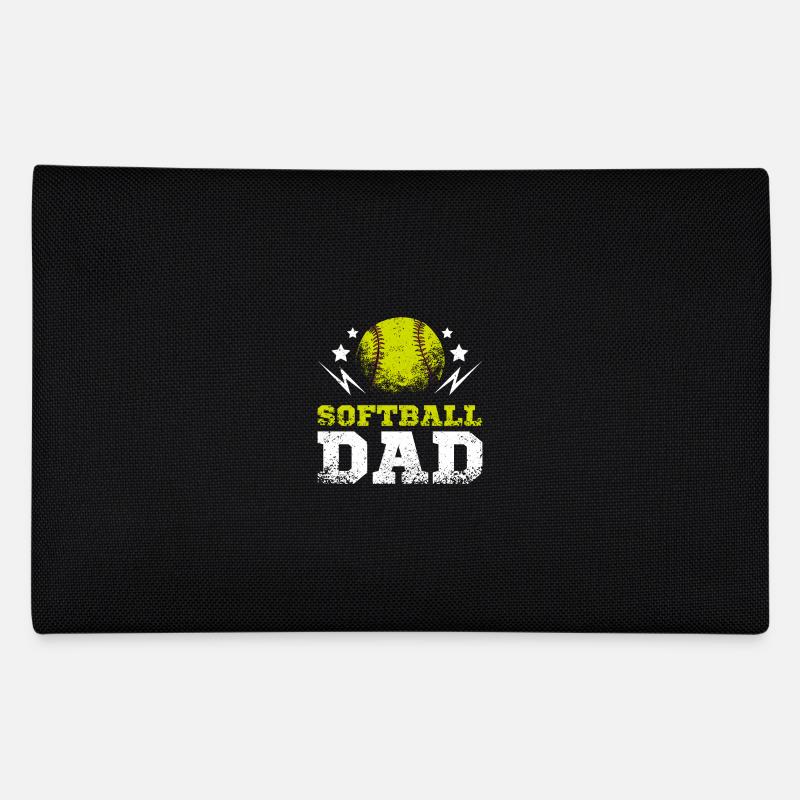 Fathers Day Daddy softball Dad Federtasche