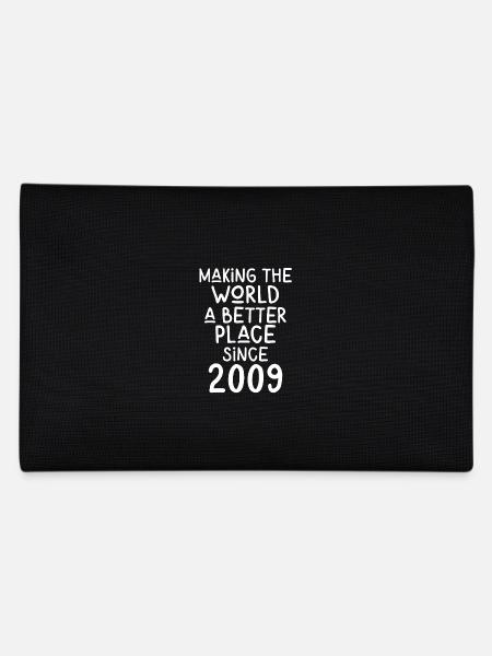 Making the World a better place since 2009 - Federtasche - Schwarz - Hinten
