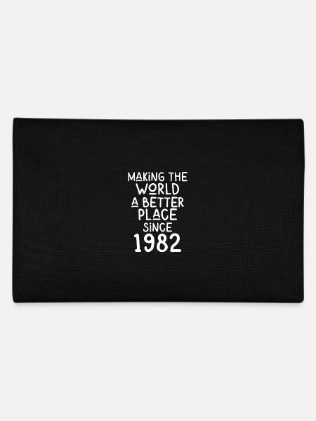 Making the World a better place since 1982 - Federtasche - Schwarz - Hinten