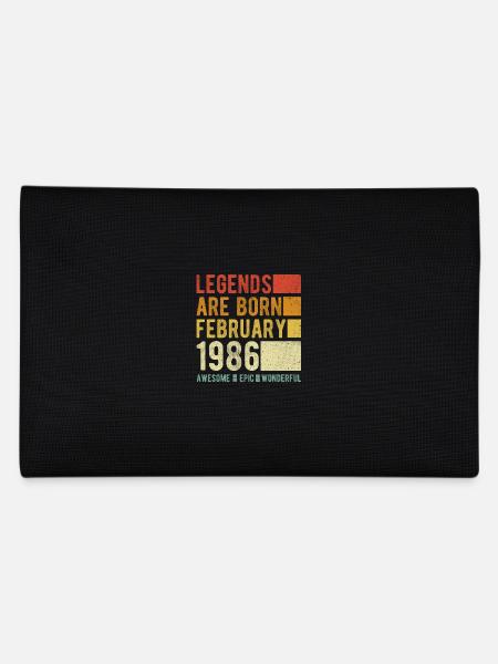 Anniversaire février 1986 - Trousse - noir - Dos