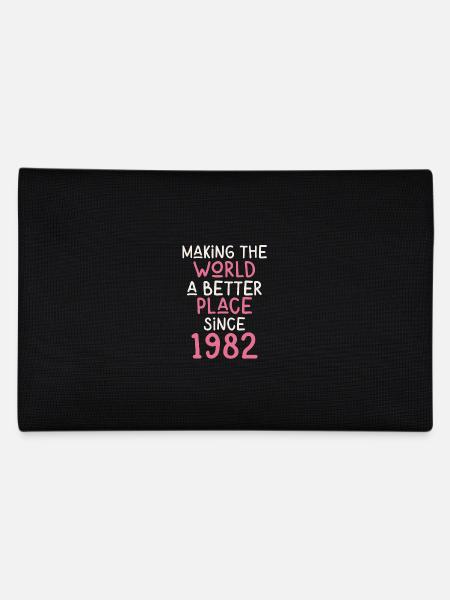 Making the World a better place since 1982 - Federtasche - Schwarz - Hinten