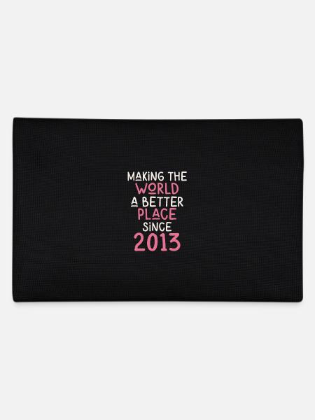 Making the World a better place since 2013 - Pencil Case - black - Back