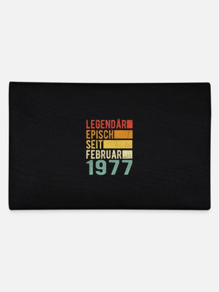 Legendär seit Februar 1977 - Federtasche - Schwarz - Hinten