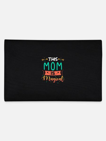 Mama Geschenk - Federtasche - Schwarz - Hinten