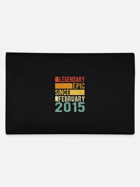 Birthday February 2015 Legendary epic - Pencil Case - black - Back