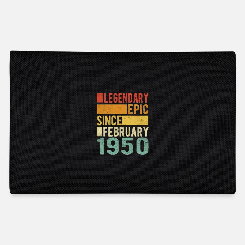 Birthday February 1950 Legendary epic Pencil Case