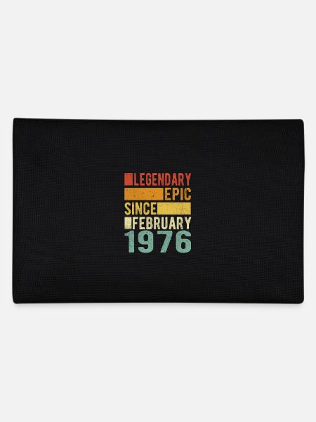 Anniversaire février 1976 Épopée légendaire - Trousse - noir - Dos