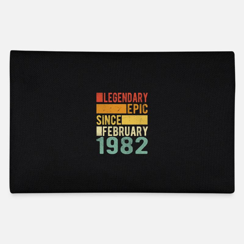Birthday February 1982 Legendary Epic Pencil Case