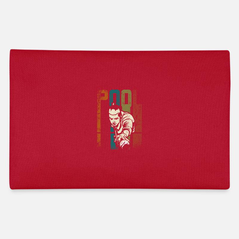 Retro Vintage pool billiards Federtasche