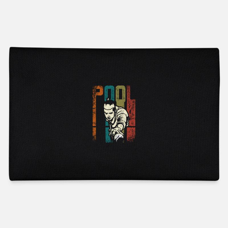 Retro Vintage pool billiards Federtasche