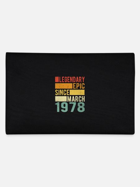 Anniversaire Mars 1978 Épopée légendaire - Trousse - noir - Dos