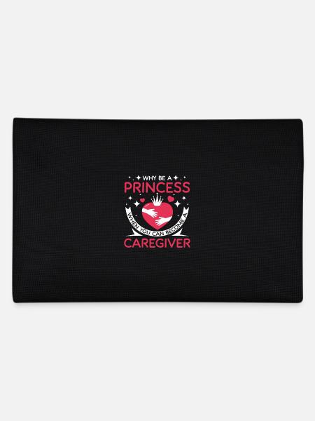 Be a princess, become a caregiver - Pencil Case - black - Back