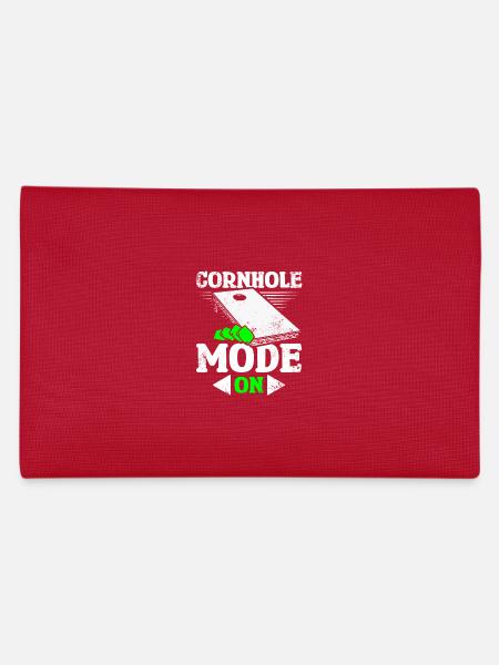 Cornhole mode on - Federtasche - Rot - Hinten
