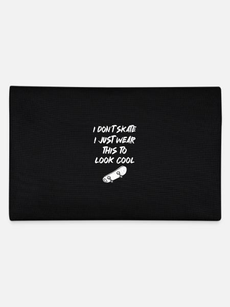 I don't skate I just wear this to look cool skater - Federtasche - Schwarz - Hinten