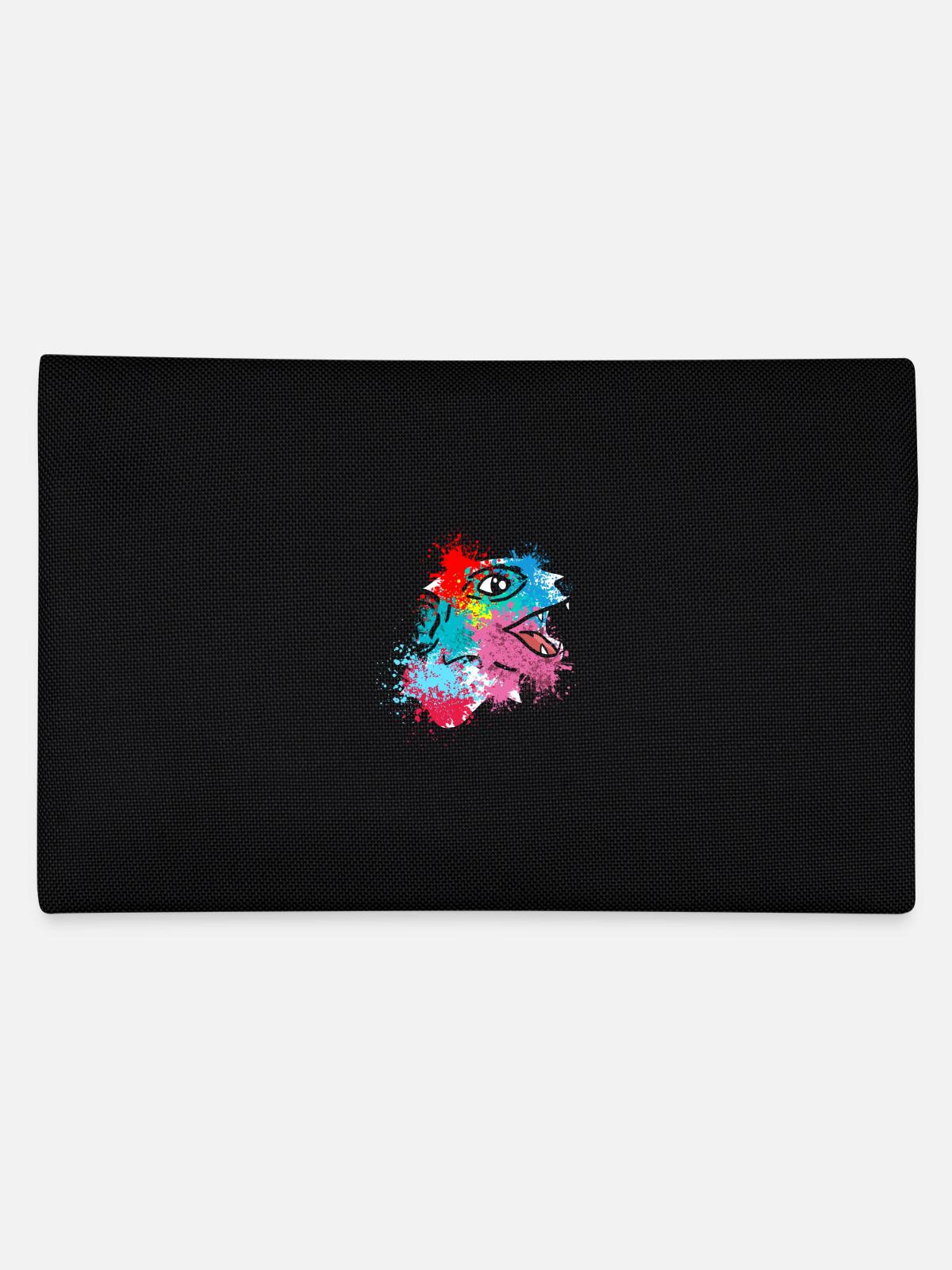 Suricates Splash Art Surikate - Trousse - noir - Dos