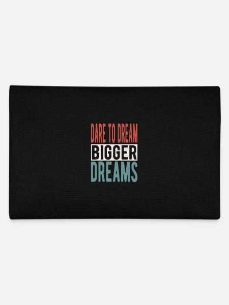 Dare to dream bigger dreams - Pencil Case - black - Back