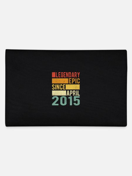 Birthday April 2015 Legendary epic - Pencil Case - black - Back