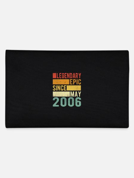 Birthday May 2006 Legendary Epic - Pencil Case - black - Back