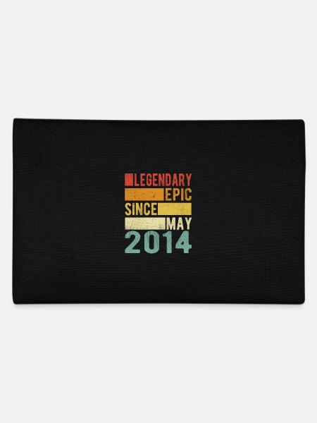 Birthday May 2014 Legendary Epic - Pencil Case - black - Back