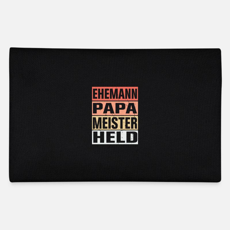 Meister Vater Ehemann Held Federtasche