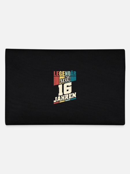 16. Geburtstag Legendär Seit 16 Jahren Legende 16 - Federtasche - Schwarz - Hinten