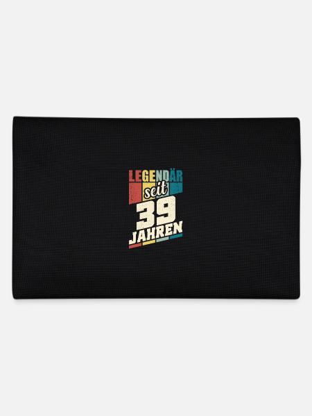 39. Geburtstag Legendär Seit 39 Jahren Legende 39 - Federtasche - Schwarz - Hinten