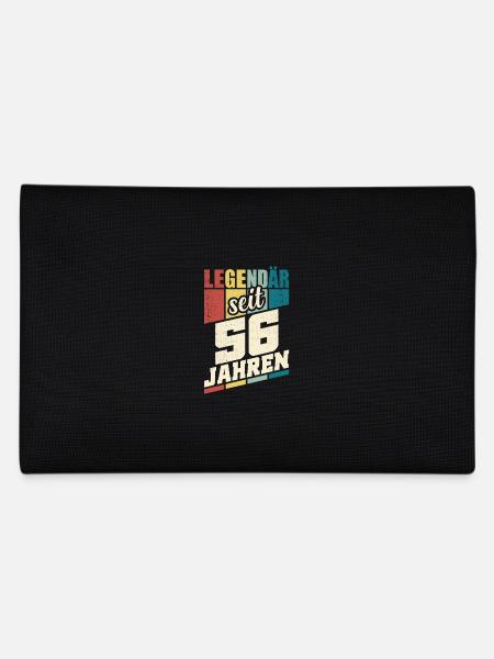 56. Geburtstag Legendär Seit 56 Jahren Legende 56 - Federtasche - Schwarz - Hinten