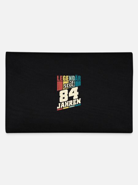 84. Geburtstag Legendär Seit 84 Jahren Legende 84 - Federtasche - Schwarz - Hinten