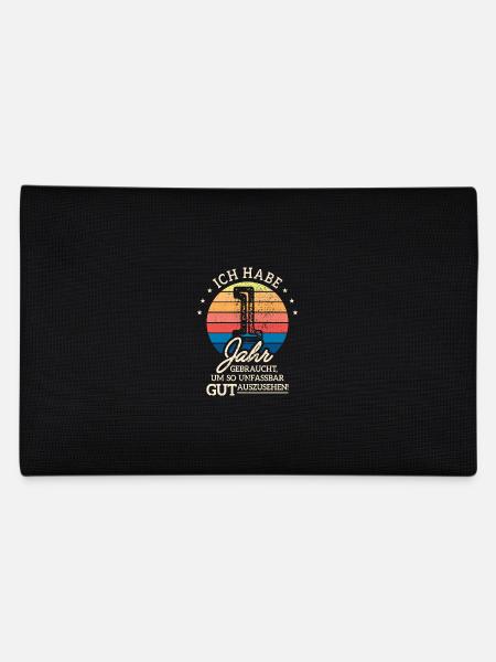 1. Geburtstag Geschenk Habe 1 Jahr Gebraucht - Federtasche - Schwarz - Hinten