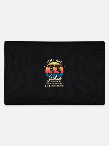 33. Geburtstag Geschenk Habe 33 Jahre Gebraucht - Federtasche - Schwarz - Hinten