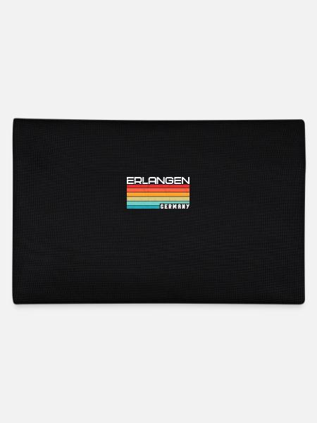 Erlangenerin Erlangener Erlangen - Pencil Case - black - Back