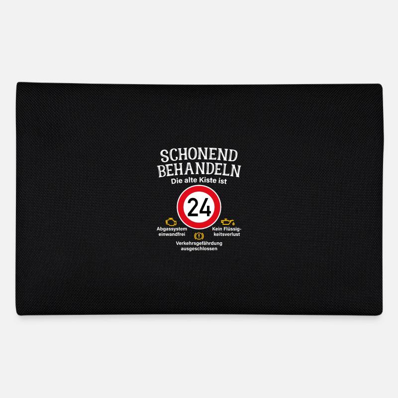 24. Geburtstag Schonend Behandeln 24 Alte Kiste 24 Federtasche