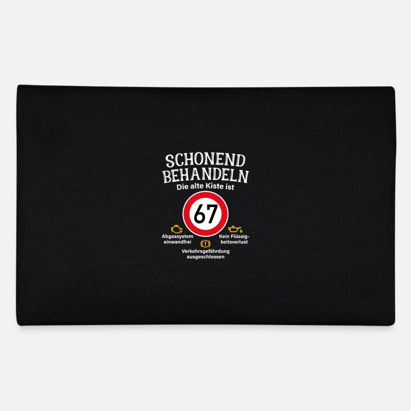 67. Geburtstag Schonend Behandeln 67 Alte Kiste 67 Federtasche