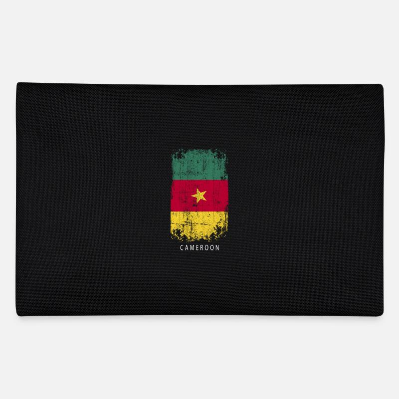 Souvenir Mit Der Landflagge Von Cameroon Federtasche