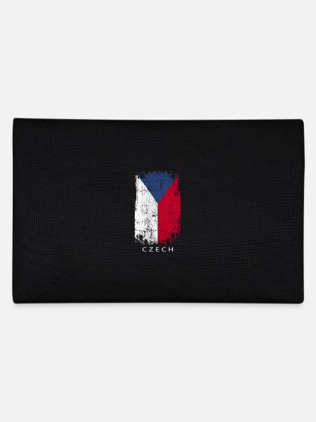 Souvenir avec le drapeau de la République tchèque - Trousse - noir - Dos