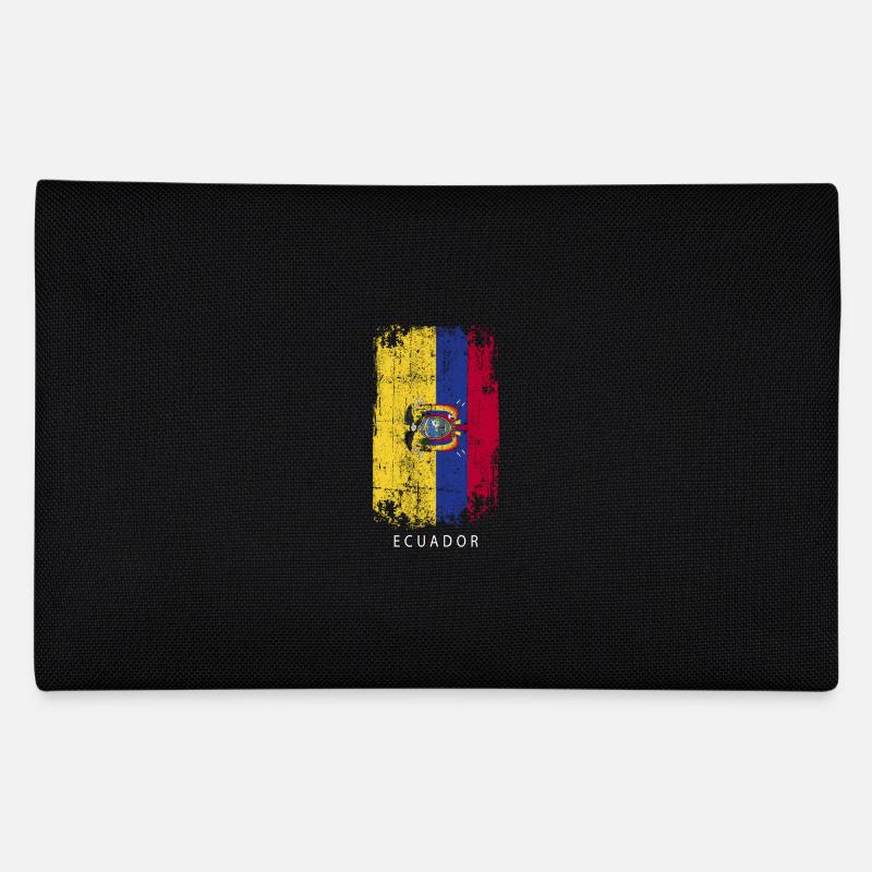 Souvenir Mit Der Landflagge Von Ecuador Federtasche
