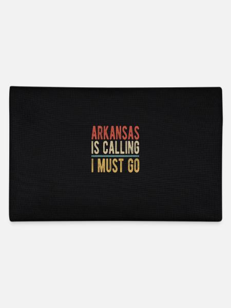 Arkansas is calling, I have to go - Pencil Case - black - Back